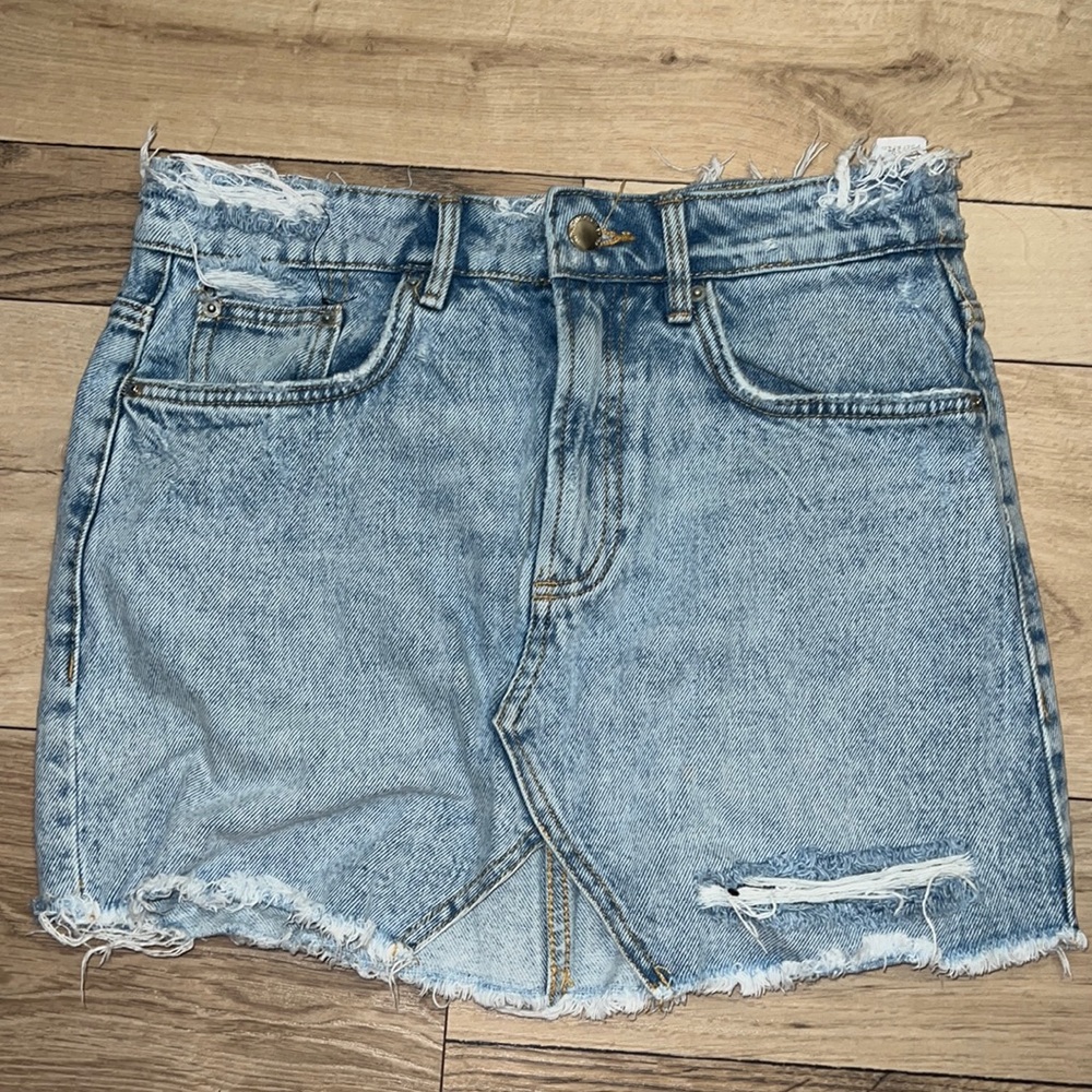 Zara Jean Skirt Authentic Denim by TRF size small